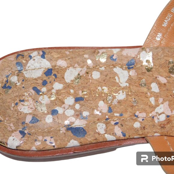 Tory Burch Confetti Miller Thong Sandals Size 6 - Picture 8 of 10